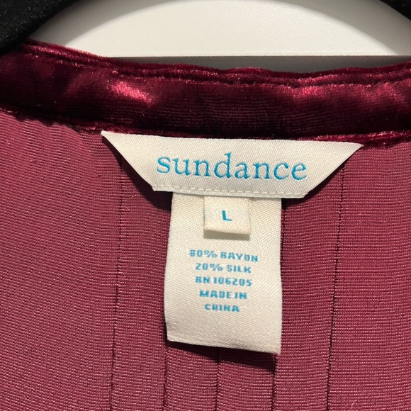 Burgundy Velvet Tunic - Picture 3 of 3